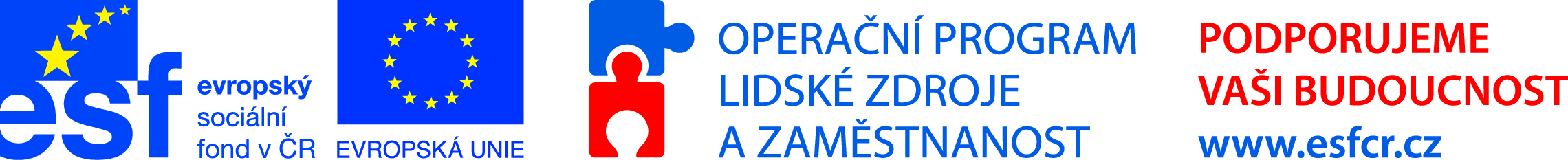 Projekt spolufinancovaný z OP LZZ Projekt spolufinancovaný z OP LZZ